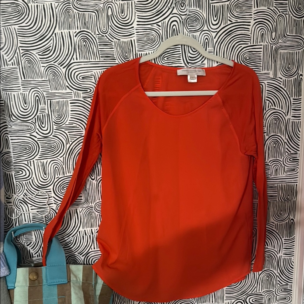 French Connection Top Vibrant Orange